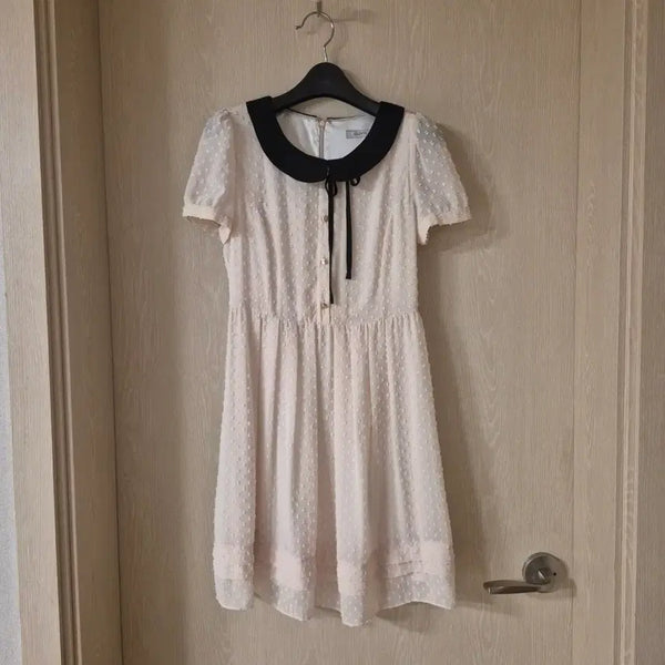 [BUNJANG] CLOVIS Polka Dot Midi Dress / CLOVIS.  원피스 블라우스사이즈85