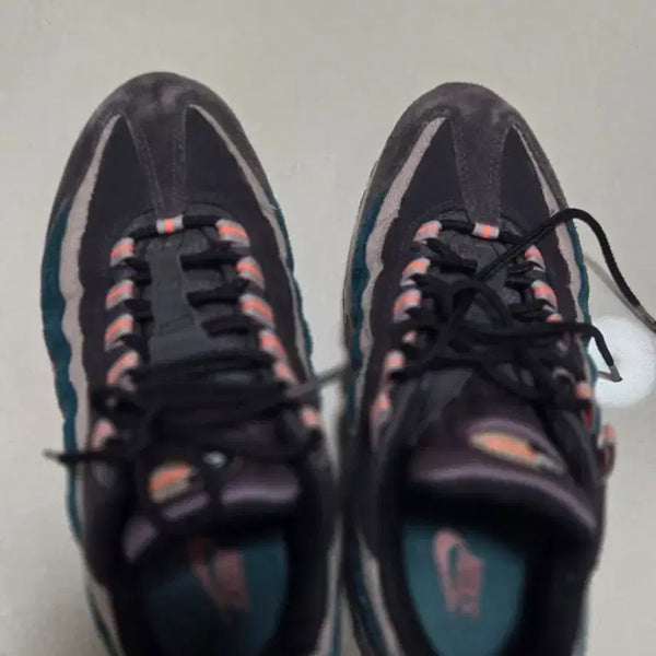 [BUNJANG] Nike Air Max 95 Premium Oil Grey/Bright Mango Shoes / 나이키 에어맥스 95 프리미엄 오일 그레이/브라이트 망고 260
