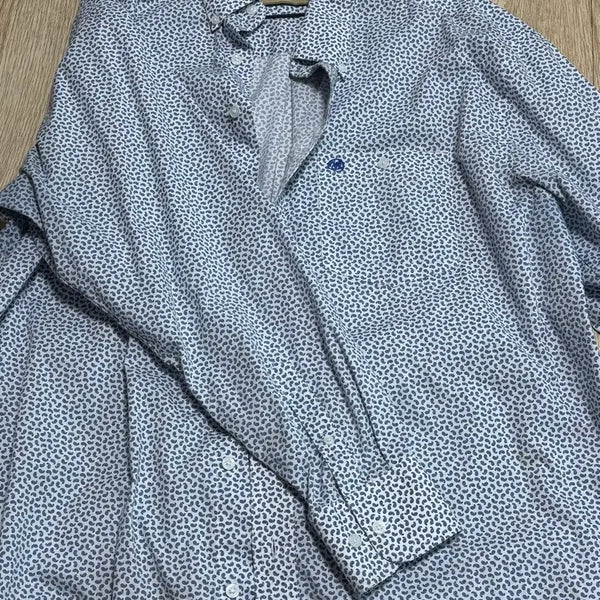 [BUNJANG] Wrangler XL 2-Pack Plain Pattern Shirts / [새상품,2장,XL] 랭글러 셔츠