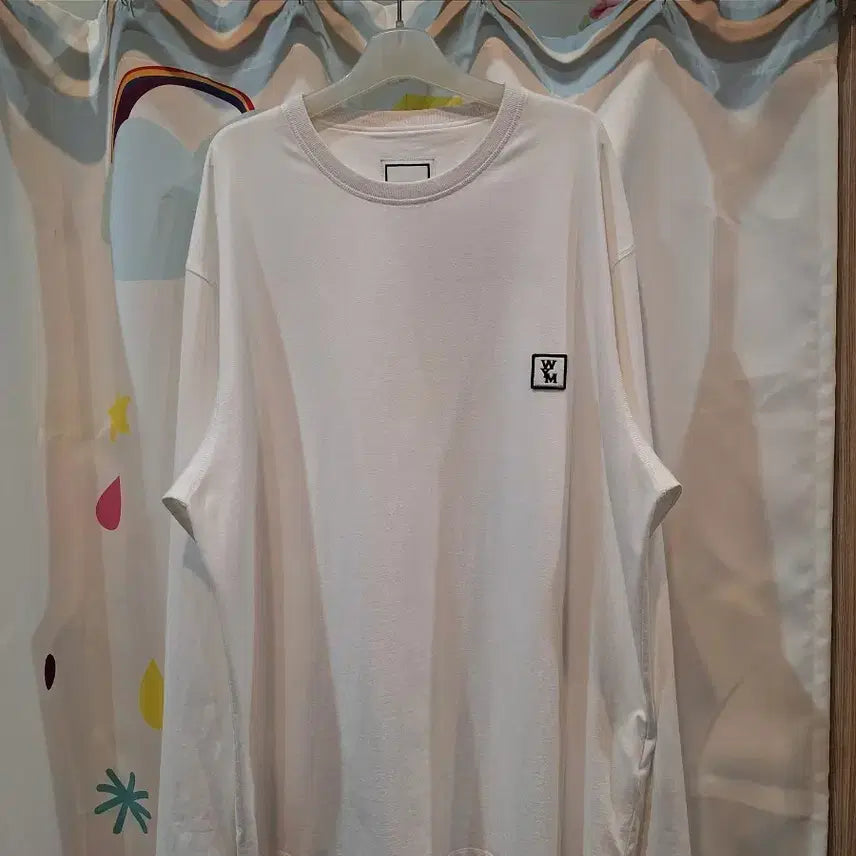 [BUNJANG] WooYoungMi Back Logo Long Sleeve T-Shirt / 우영미 백로고 롱슬리브 티셔츠
