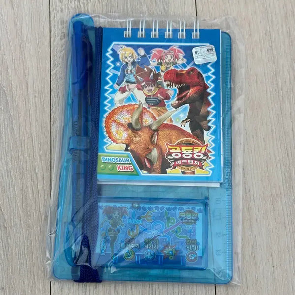 [BUNJANG] Classic Dinosaur King Adventure Notebook / 고전 공룡킹 어드벤처 수첩