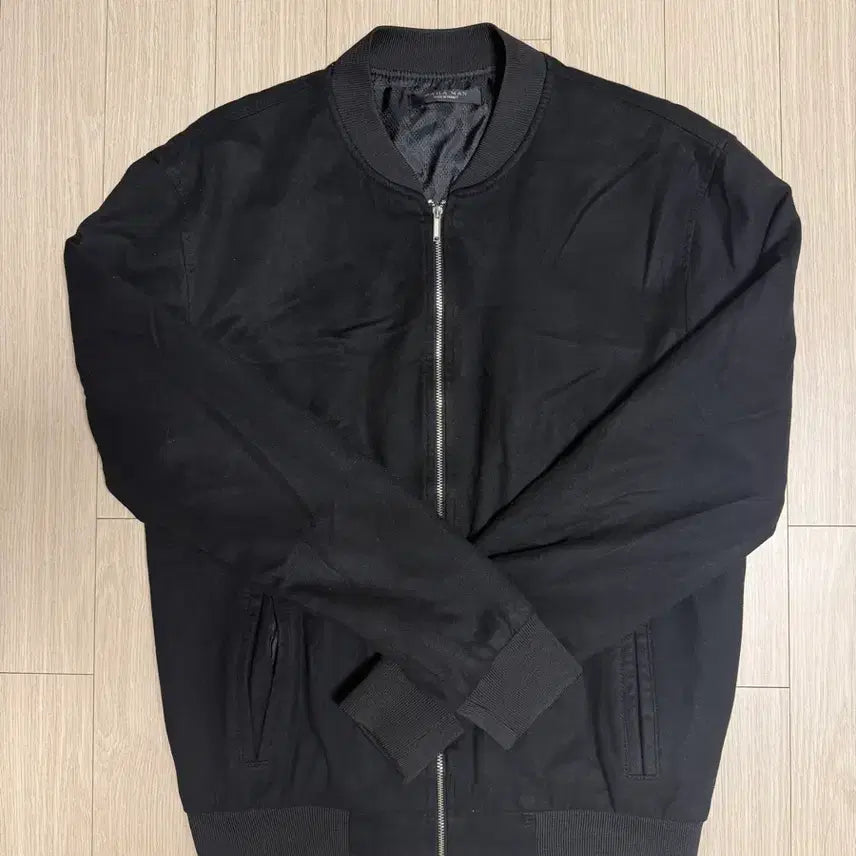 [BUNJANG] Zara Suede Jacket Black L / 자라 스웨이드 자켓 L