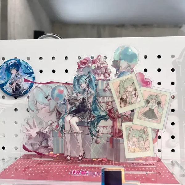 [BUNJANG] Hatsune Miku Thanksgiving Festival 'Joyful Time' Diorama Acrylic Stand (Sealed) / 하츠네 미쿠 감사제 즐거운시간 디오라마 아크릴스탠드 미개봉