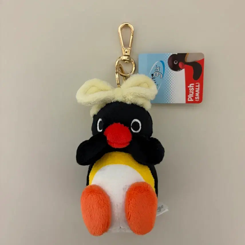 [BUNJANG] Pingu Headband Keychain Pingu Doll / (미사용) 헤어밴드 핑구 키링 핑구 인형