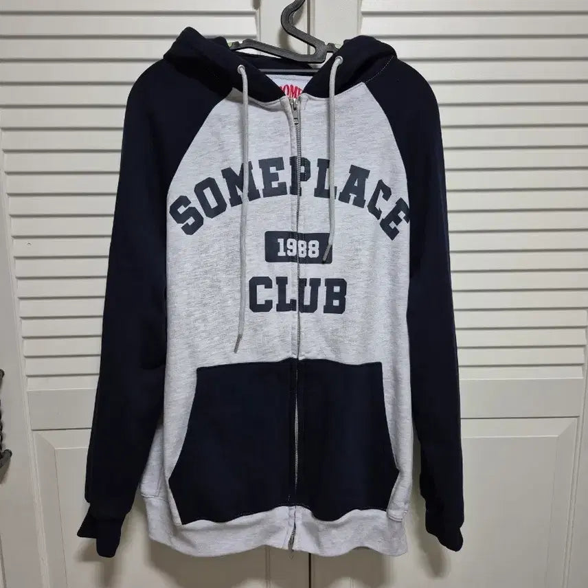 [BUNJANG] Something Place Zip-up Hoodie / 썸플레이스 후드집업