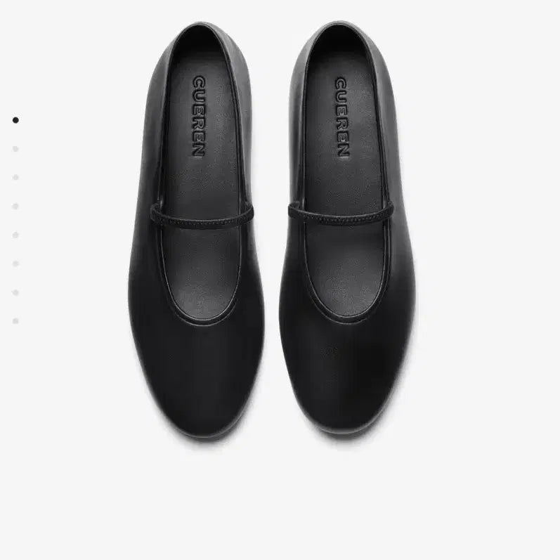 [BUNJANG] Kuers Roma 08 Flat Shoes Black 240mm / 쿠에른 로마 08 플랫슈즈 (240, 블랙)