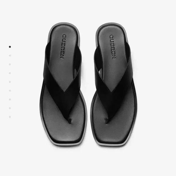 [BUNJANG] QUERNS Ez 06 Sandals Black / 쿠에른 에즈 06 (240, 블랙)