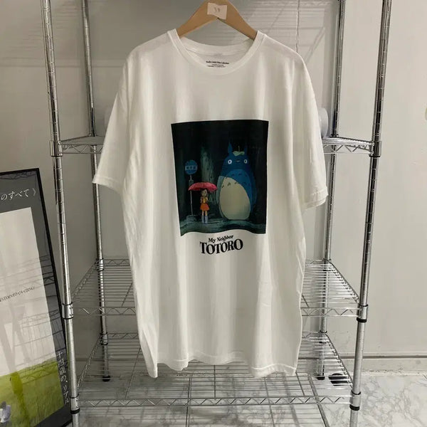 [BUNJANG] Studio Ghibli Totoro Official Animation T-Shirt / 지브리 토토로 오피셜 애니메이션 티셔츠 애니티