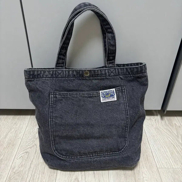 [BUNJANG] Denim Shoulder Bag / 데님 숄더백 가방