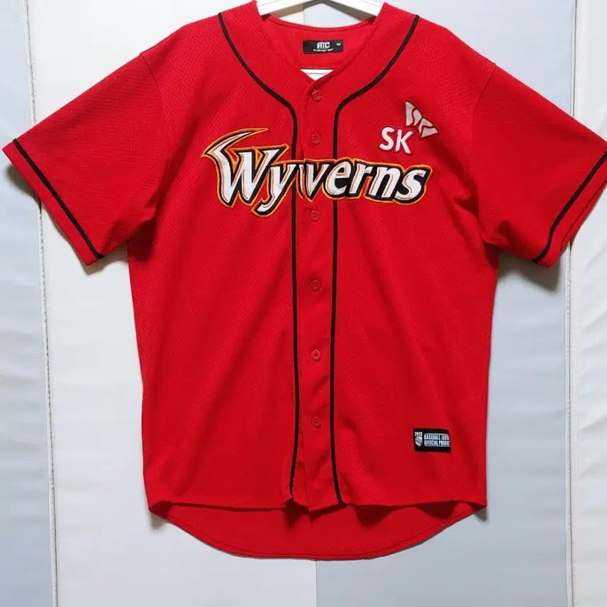 [BUNJANG] ATC SK Wyverns Baseball Jersey XXL / [XXL] ATC SK와이번스 야구 유니폼1059