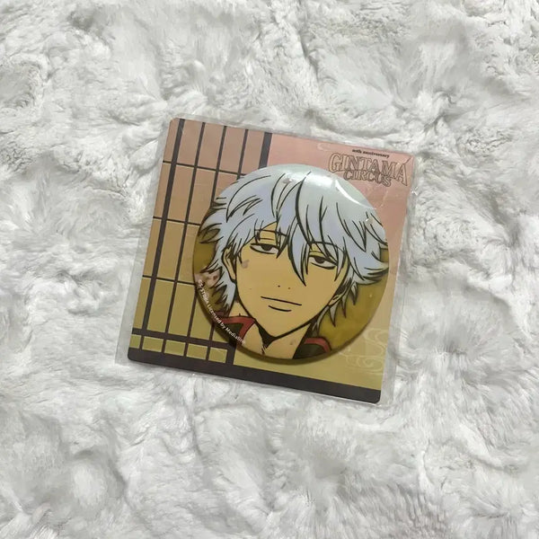 [BUNJANG] Gintama Gintoki Limited Edition Can Badge (Sealed) / (미개봉) 은혼 긴토키 캔뱃지 한정