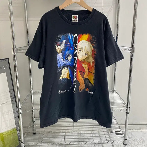 [BUNJANG] Cannan Bootleg Animation T-Shirt / 카난 CANNAN 부틀렉 애니메이션 티셔츠 애니티