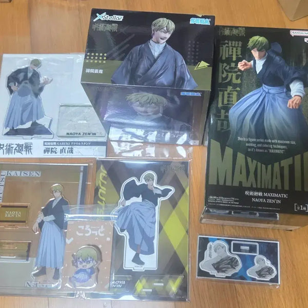 [BUNJANG] Jujutsu Kaisen Naoya Zenin Figure & Acrylic Stand Bundle / 주술회전 젠인 나오야 피규어 & 아크릴 일괄 판매합니다