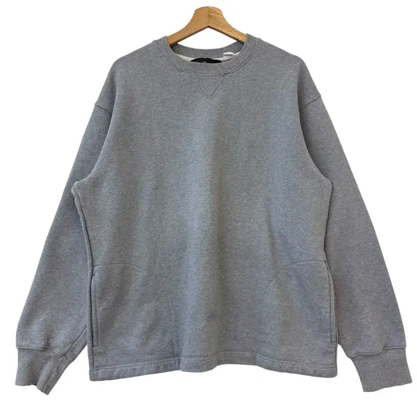 [BUNJANG] Uniform Bridge Plain Sweatshirt Grey XL / 유니폼브릿지 무지 스웨트셔츠 그레이 XL 정품