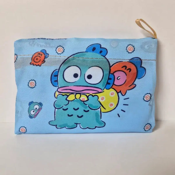 [BUNJANG] Hankyudong Folding Shopping Bag with Heart Carabiner / +하트카라비너)한교동 접이식 장바구니