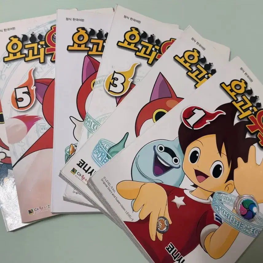 [BUNJANG] Yo-kai Watch Comics Vol. 1-6 / 요괴워치 코믹스 1-6권 (6권)