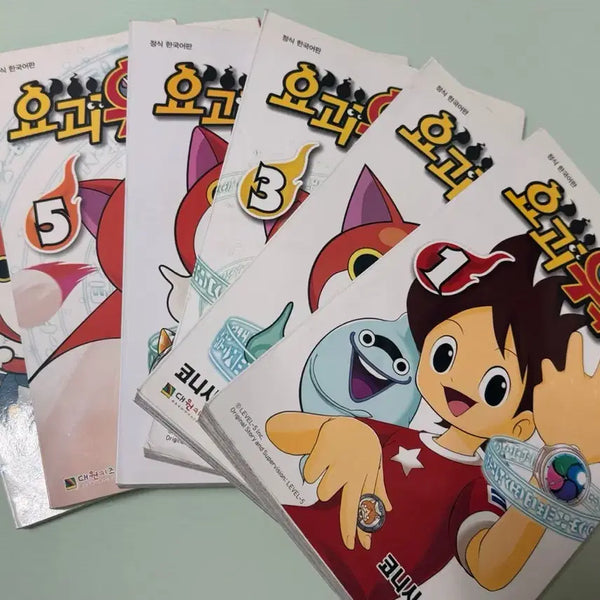 [BUNJANG] Yo-kai Watch Comics Vol. 1-6 / 요괴워치 코믹스 1-6권 (6권)