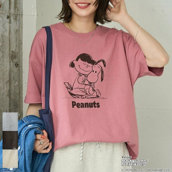 [BUNJANG] FREAK'S STORE x PEANUTS Snoopy Print Short Sleeve T-Shirt / 프릭스스토어 별주 피너츠 스누피 프린트 반팔 티셔츠