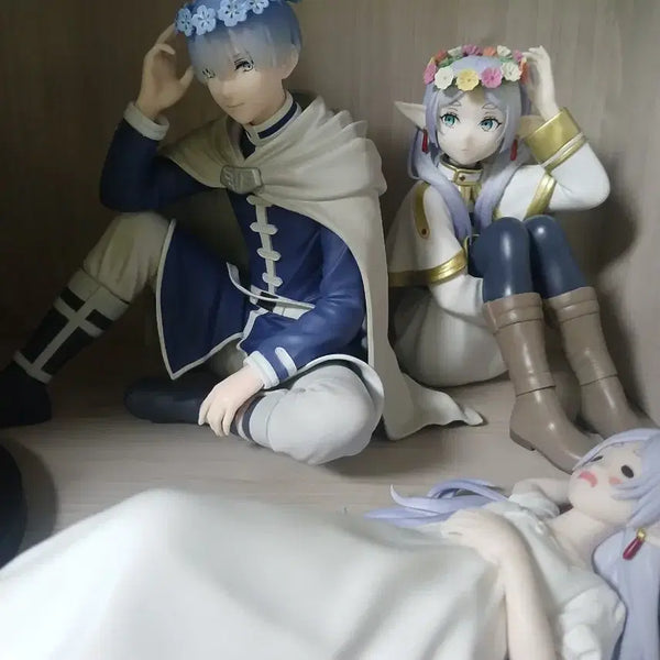 [BUNJANG] Frieren: Beyond Journey's End Flower Crown Figure Set (2 Types) / 장송의 프리렌 화관피규어 2종 일괄판매