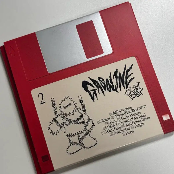[BUNJANG] SHINee Key Gasoline Solo Album Floppy Disc / 샤이니 키 솔로 앨범 가솔린 플로피 디스크