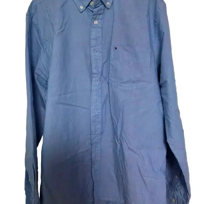 [BUNJANG] Tommy Hilfiger Oxford Blue Shirt (M) / 타미힐피거 옥스포드 블루 셔츠 (M)