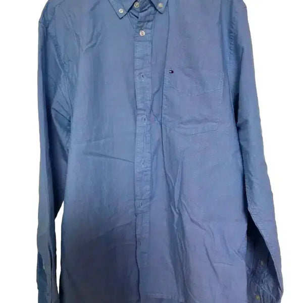[BUNJANG] Tommy Hilfiger Oxford Blue Shirt (M) / 타미힐피거 옥스포드 블루 셔츠 (M)