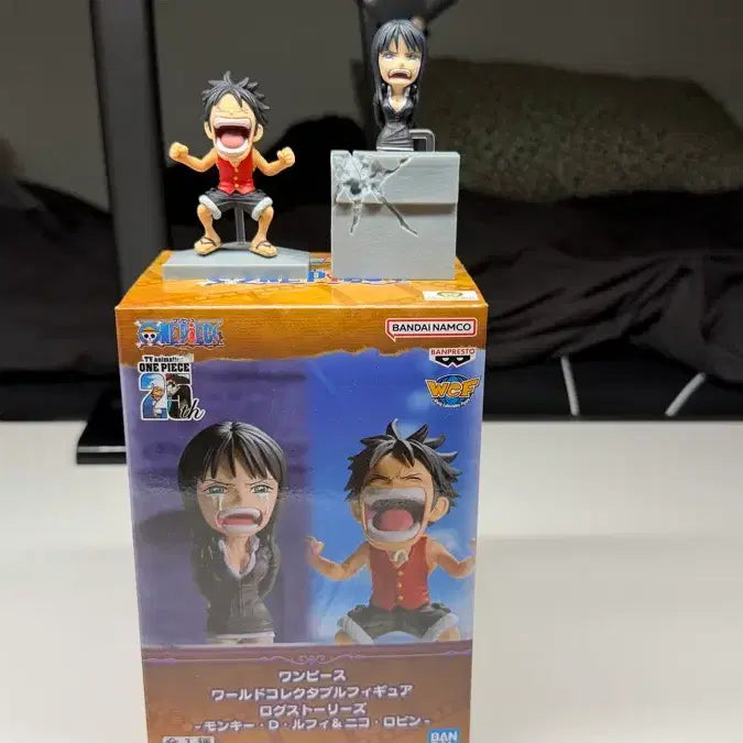 [BUNJANG] One Piece Enies Lobby World Collectable Figure Luffy & Robin / 원피스 에니에스 로비 월콜 루피 로빈