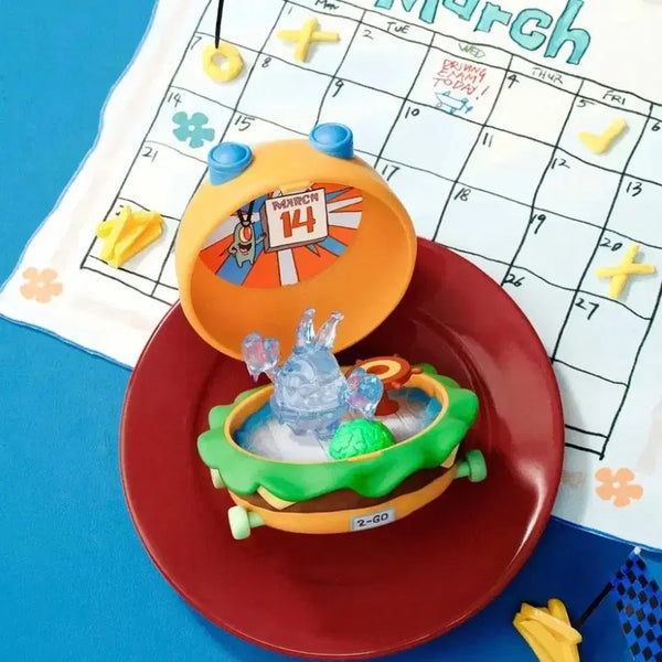 [BUNJANG] Pop Mart SpongeBob Krabby Patty Figure Mr. Krabs / 팝마트 스폰지밥버거 집게사장 무료배송(반택)