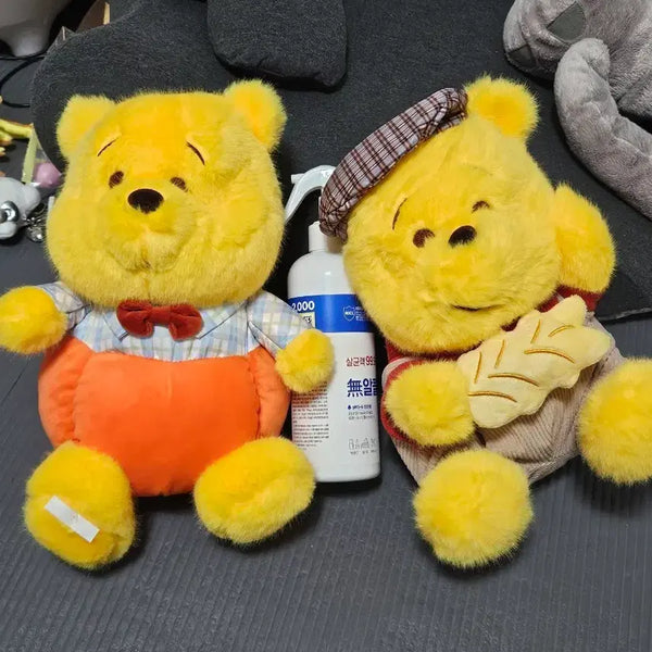 [BUNJANG] Set of 2 Winnie the Pooh Plush Toys / (새상품) 세트 곰돌이 푸 인형 2개