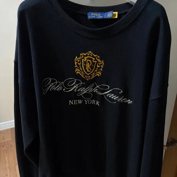 [BUNJANG] Polo Ralph Lauren Emblem Logo Sweatshirt L / Polo 폴로 랄프로렌 엠블럼 로고 맨투맨 L사이즈