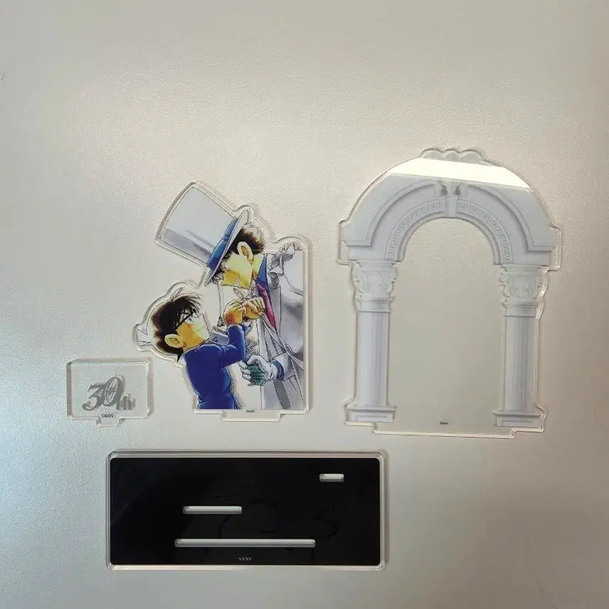 [BUNJANG] Detective Conan 30th Anniversary Exhibition Conan & Kid the Phantom Thief Acrylic Stand Diorama / 명탐정코난 30주년 전시회 코난전 코난 괴도키드 아크릴 스탠드 디오라마