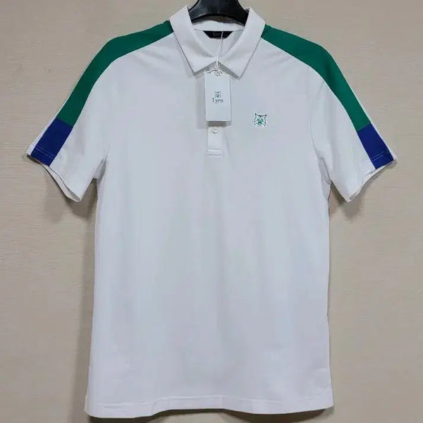 [BUNJANG] LYNX Men's Color Block Short Sleeve Polo Shirt / 링스 골프 남성 컬러블럭 반팔 카라티 (새상품)