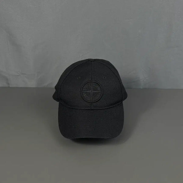 [BUNJANG] Stone Island 6P Ball Cap XL Black / [XL] 스톤아일랜드 6P 볼캡
