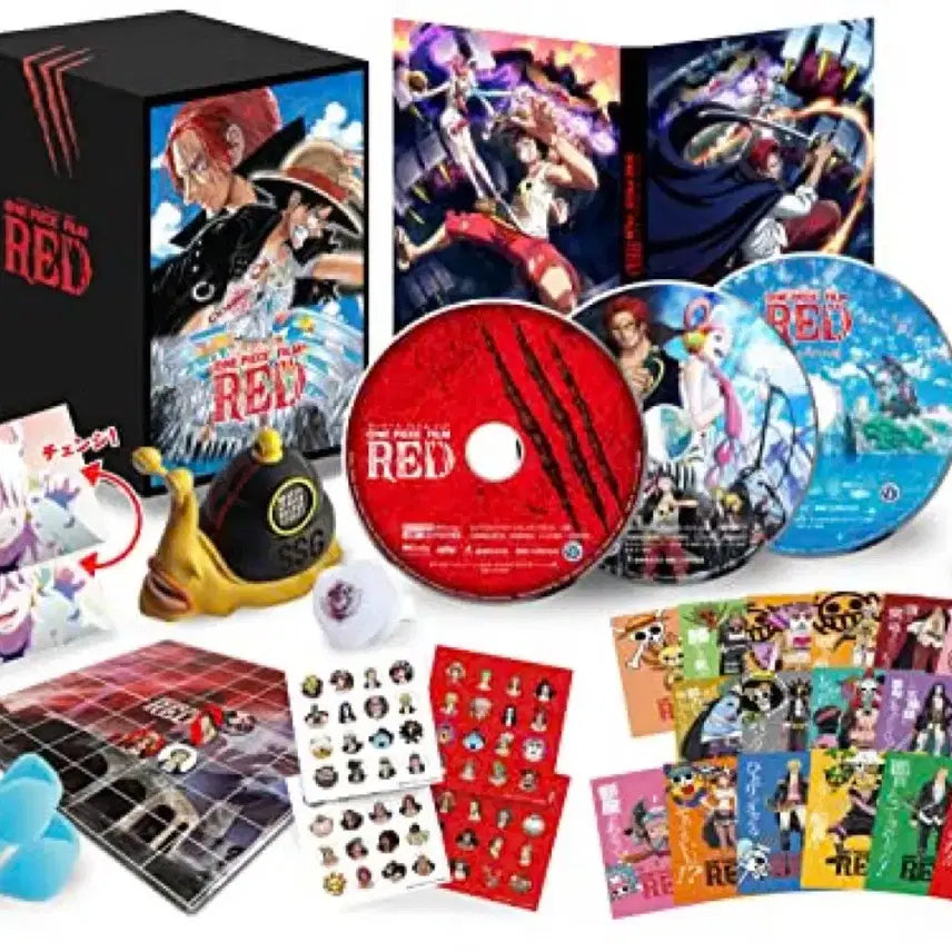 [BUNJANG] One Piece Film Red Blu-ray Limited Edition (Unsealed) / 원피스 필름레드 블루레이 한정판 단순개봉