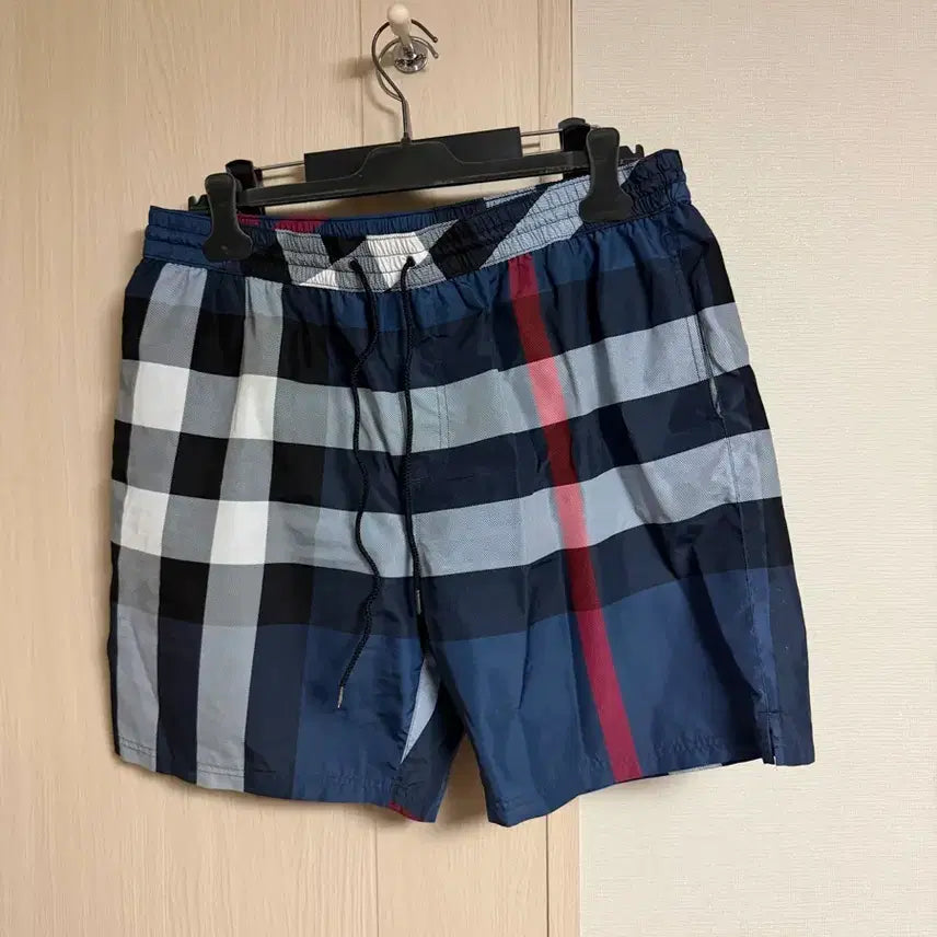 [BUNJANG] Burberry Swim Shorts Checkered / 버버리 스윔 쇼츠 체크 반바지 XL