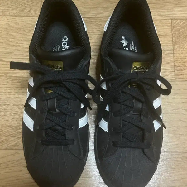 [BUNJANG] Adidas Superstar Black / 아디다스 슈퍼스타 블랙