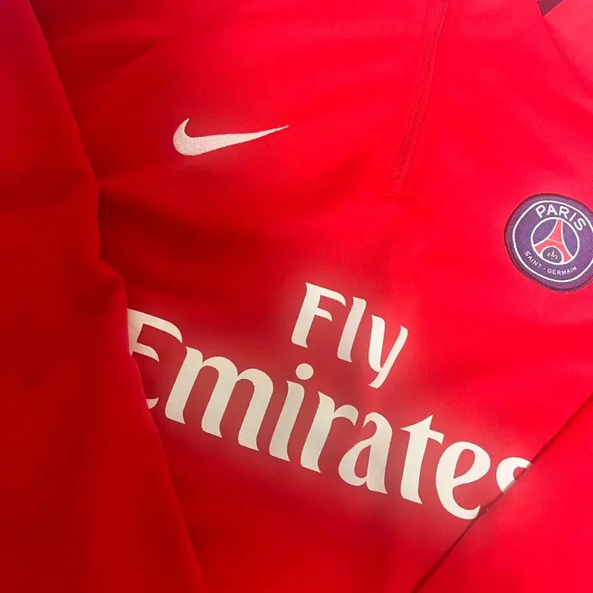 [BUNJANG] Nike 17-18 Paris Saint-Germain Drill Top / 나이키 17-18 파리생제르맹 드릴탑