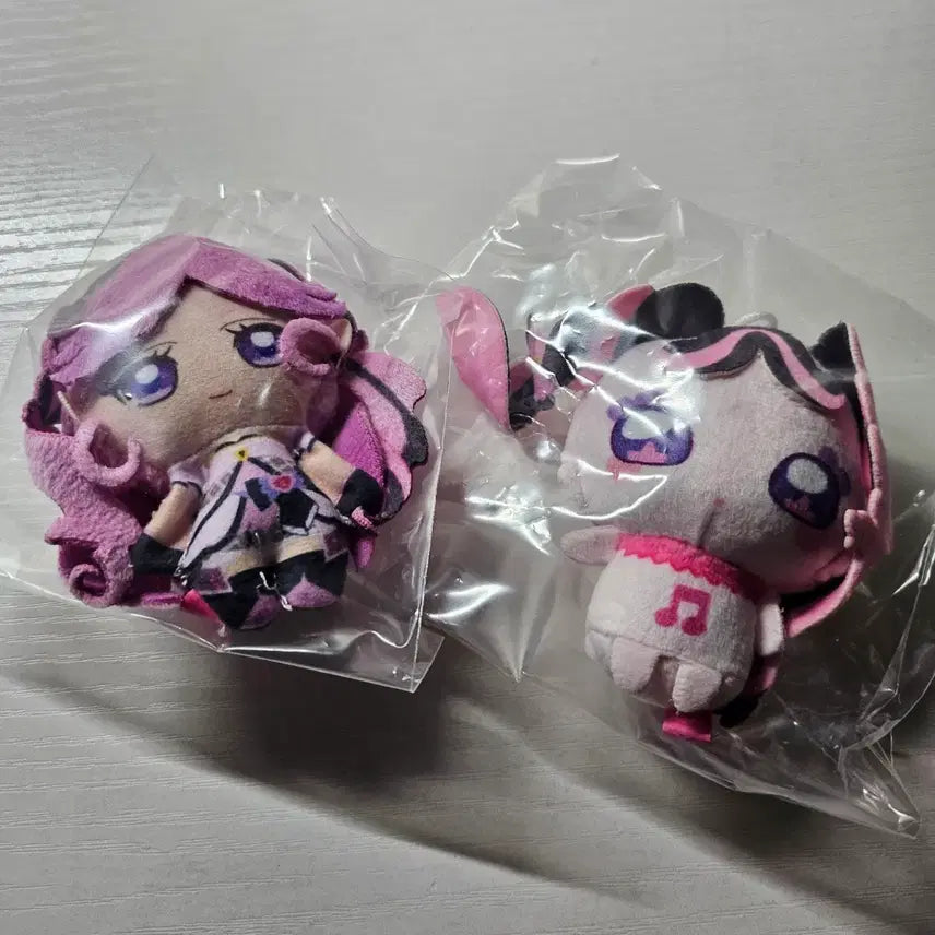 [BUNJANG] Pretty Cure Cure Kiss Meron Mascot Plush Keyring Bundle / 너와 아이돌 프리큐어 큐어 키스 메로론 마스코트 인형 키링 일괄