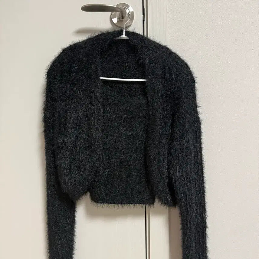 [BUNJANG] Angora Knit Cardigan Set / 앙고라 나시 가디건 세트
