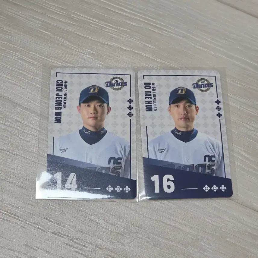 [BUNJANG] NC Choi Jeong-won Do Tae-hoon Bundle Set Photocards / 비빔면 엔씨 최정원 도태훈 카드 일괄