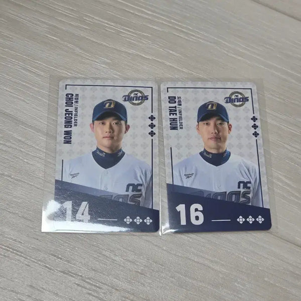 [BUNJANG] NC Choi Jeong-won Do Tae-hoon Bundle Set Photocards / 비빔면 엔씨 최정원 도태훈 카드 일괄