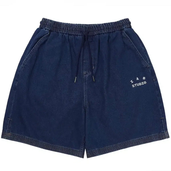 [BUNJANG] IAB Studio Denim Shorts Deep Blue / [새상품] 아이앱 스튜디오 데님 쇼츠 딥 블루 L, XL