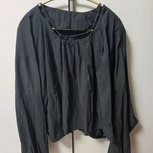 [BUNJANG] SYSTEM Women's Black Blouse / 시스템 여성 블라우스 블랙