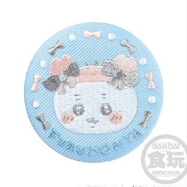 [BUNJANG] Bandai Cheikawa Embroidered Can Badge Kani / 반다이 치이카와 자수 캔뱃지 카니