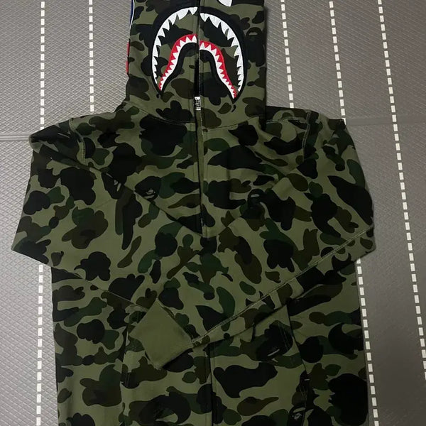 [BUNJANG] BAPE "Nokgye" Hoodie Zip-up (L) / 베이프 녹계 후드집업 / L