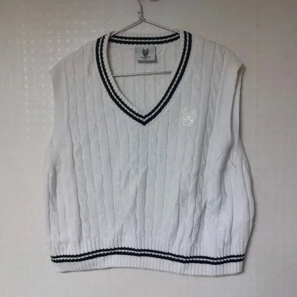 [BUNJANG] Life Work Cable Knit Vest / 라이프워크 베스트