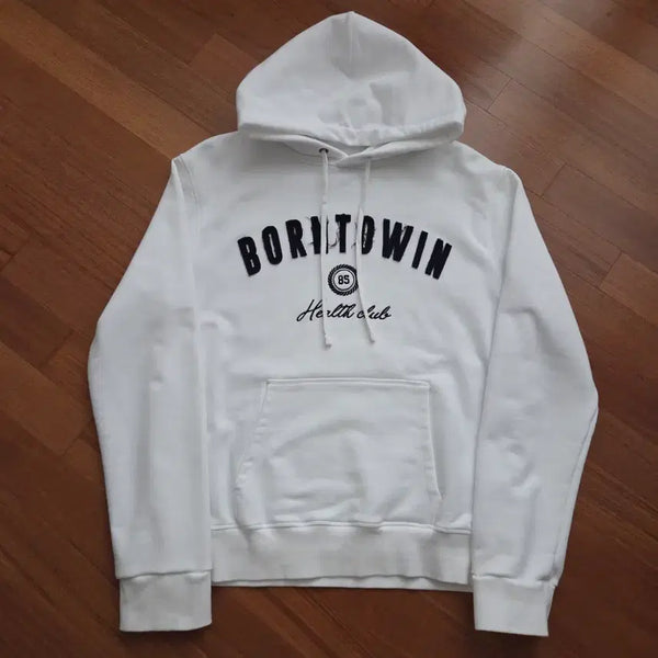 [BUNJANG] Born to Win Patch Muscle Fit Hoodie Size 3 / 본투윈 패치 머슬핏 후디 3사이즈