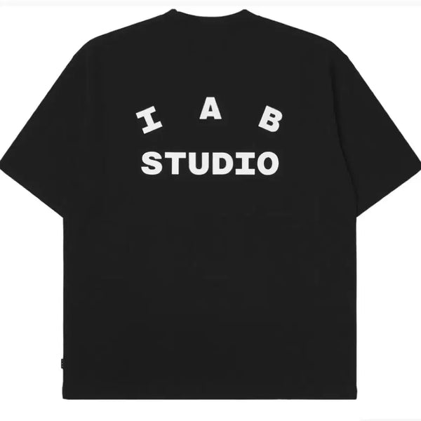 [BUNJANG] IAB Studio T-Shirt Black White L XL / [새상품] 아이앱 스튜디오 티셔츠 블랙 화이트 L, XL