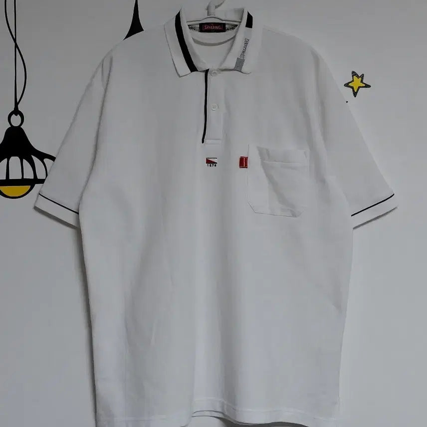 [BUNJANG] Spalding Vintage Oversized Pique Polo Shirt LL / [LL] 스팔딩(Spalding) 빈티지 오버핏 피케 카라티셔츠
