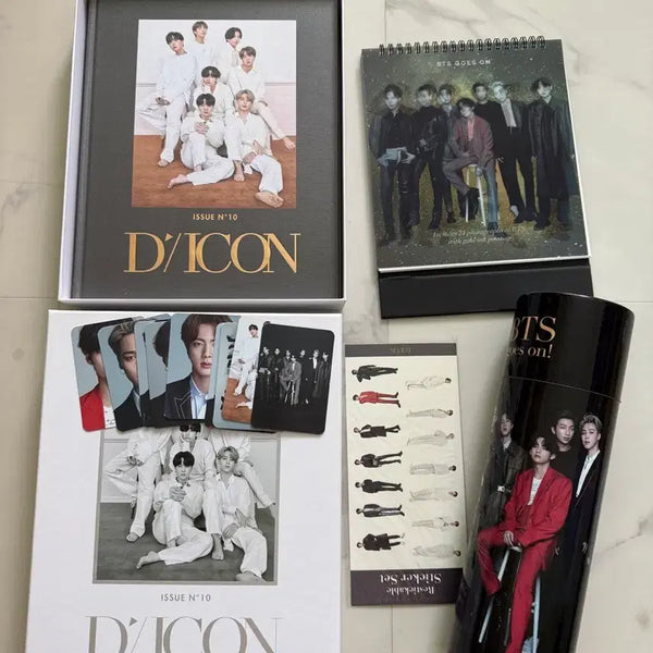 [BUNJANG] BTS DICON Photobook, Bromide, Sticker Set / 방탄소년단 DICON 포토북 + 브로마이드, 포카,달력,스티커